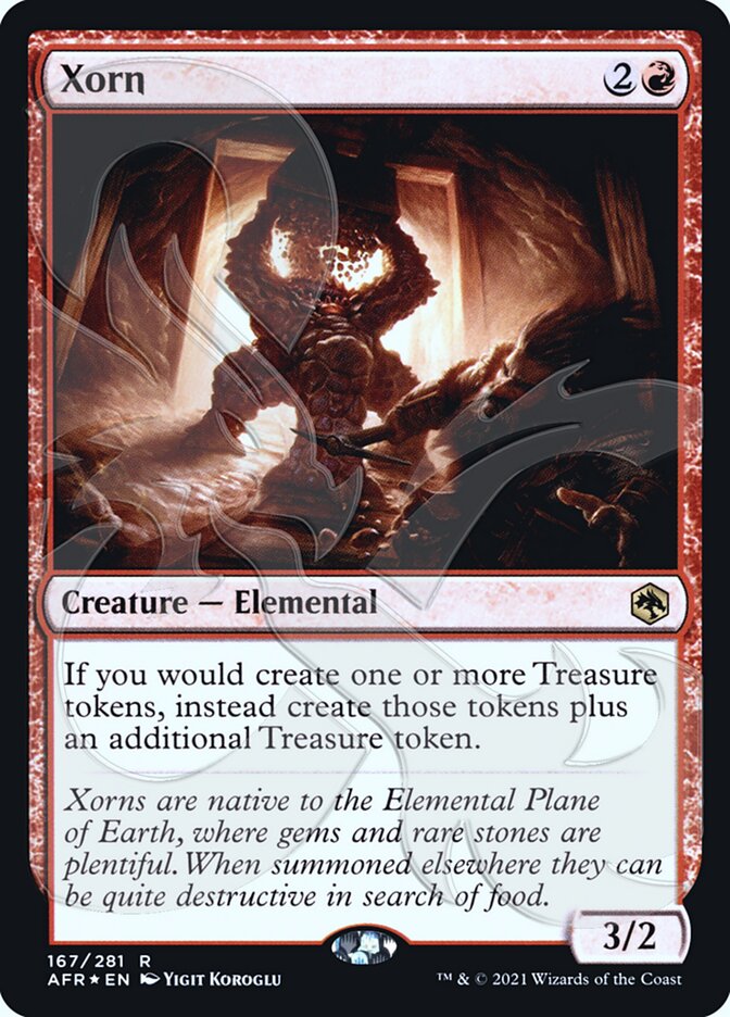 Xorn (Ampersand Promo) [Dungeons & Dragons: Adventures in the Forgotten Realms Promos] Magic: The Gathering