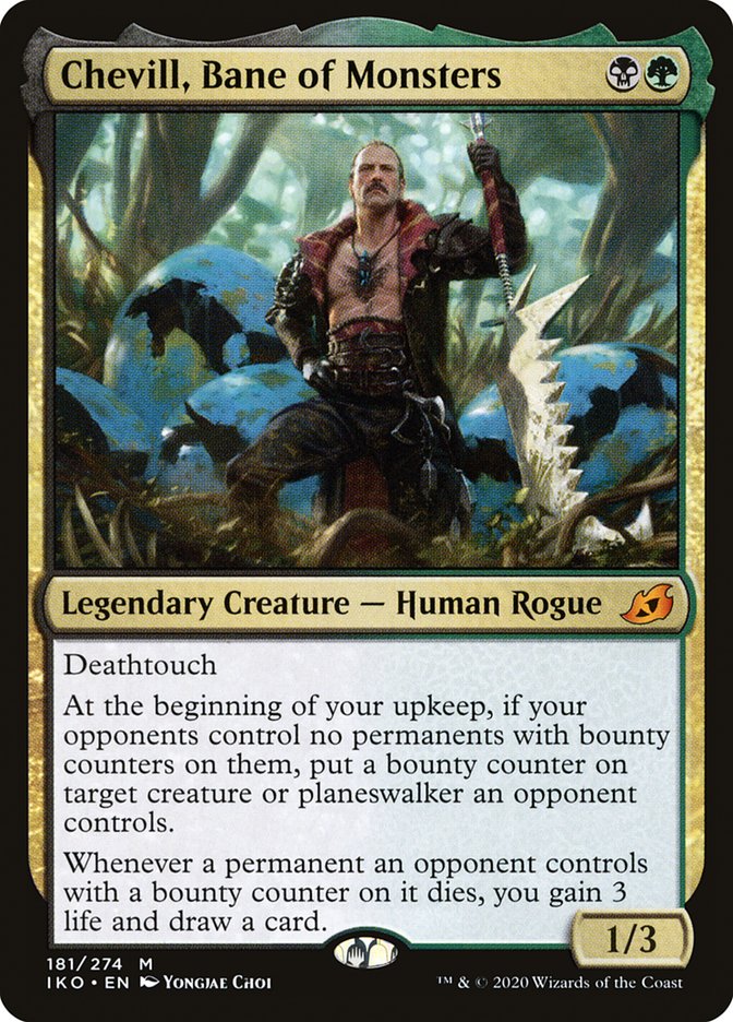 Chevill, Bane of Monsters [Ikoria: Lair of Behemoths] Magic: The Gathering