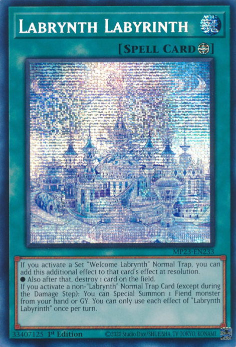 Labrynth Labyrinth [MP23-EN233] Prismatic Secret Rare Yu-Gi-Oh!