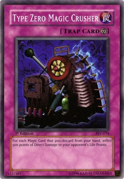 Type Zero Magic Crusher [PSV-074] Common Yu-Gi-Oh!
