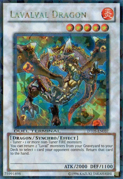 Lavalval Dragon [DT05-EN037] Ultra Rare Yu-Gi-Oh!
