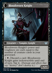 Bloodsworn Squire // Bloodsworn Knight [Innistrad: Crimson Vow] Magic: The Gathering