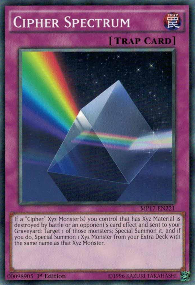 Cipher Spectrum [MP17-EN221] Common Yu-Gi-Oh!