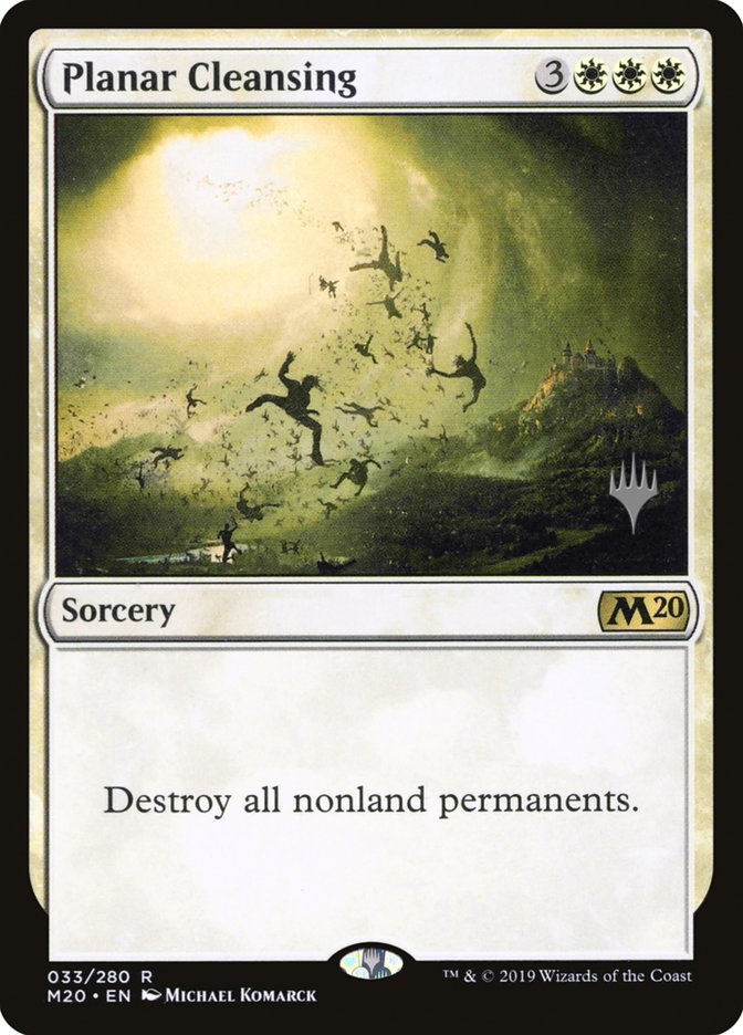 Planar Cleansing (Promo Pack) [Core Set 2020 Promos] Magic: The Gathering