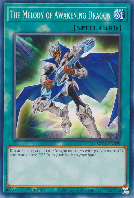 The Melody of Awakening Dragon [SDCB-EN029] Common Yu-Gi-Oh!