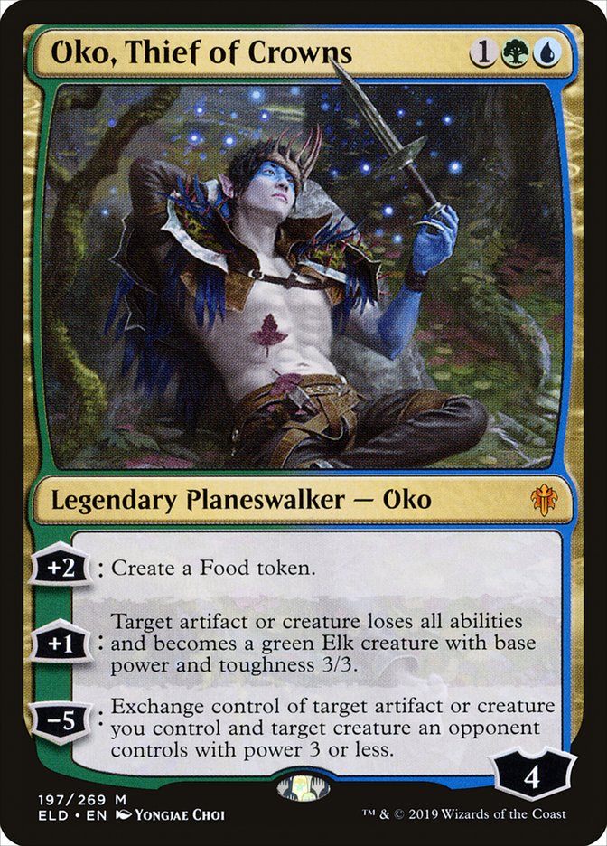 Oko, Thief of Crowns [Throne of Eldraine] Magic: The Gathering