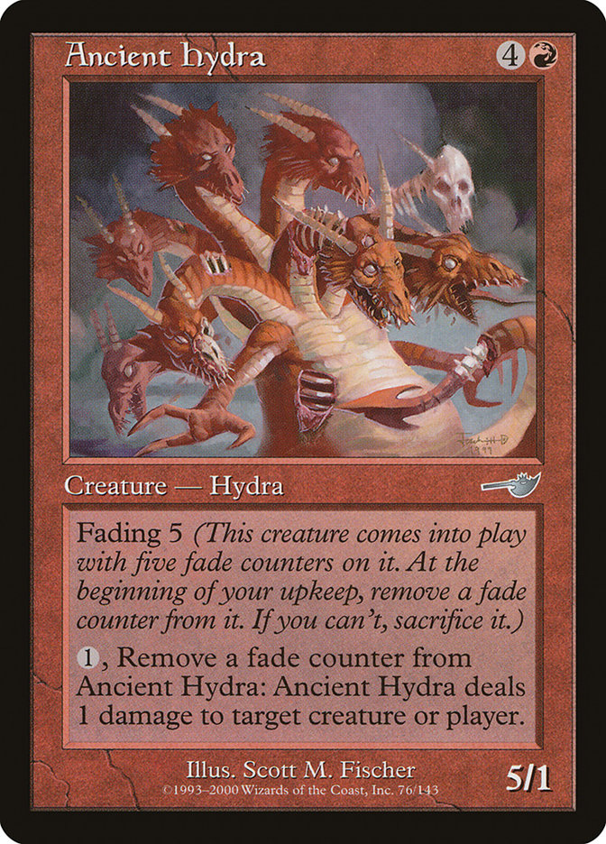 Ancient Hydra [Nemesis] Magic: The Gathering