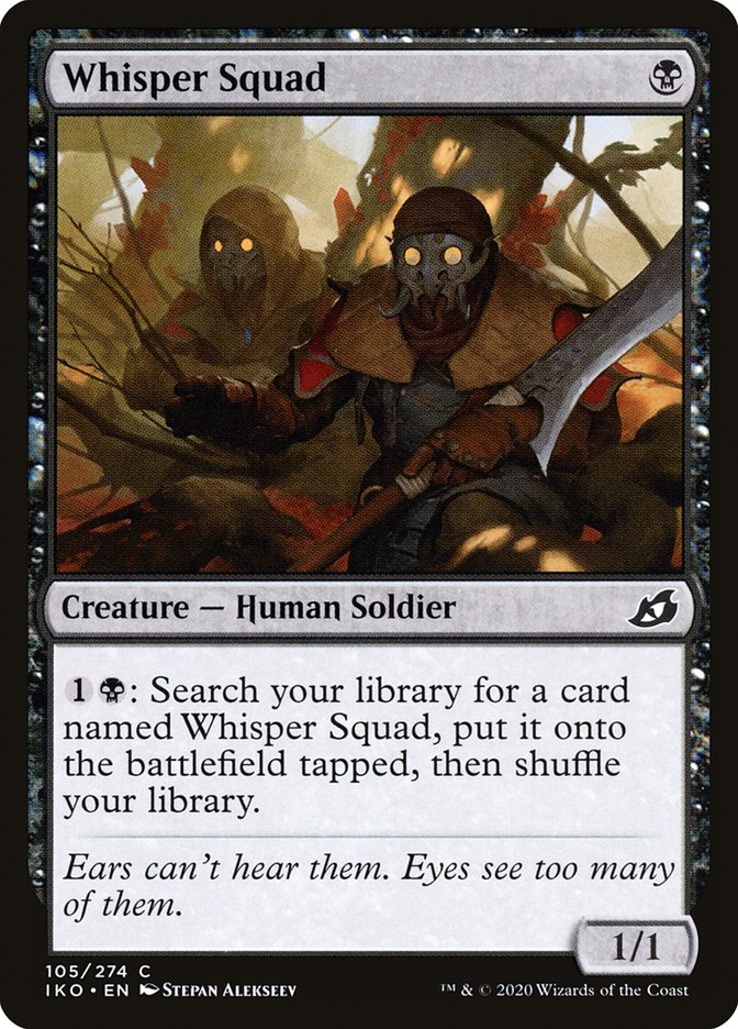 Whisper Squad [Ikoria: Lair of Behemoths] Magic: The Gathering