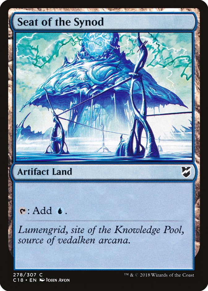 Seat of the Synod [Commander 2018] Magic: The Gathering