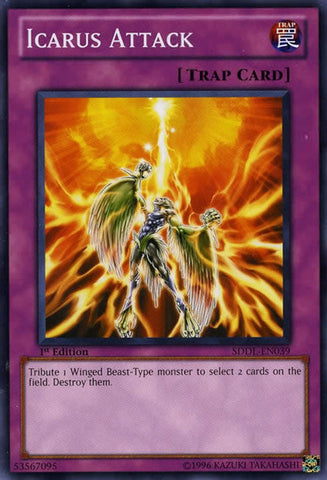 Icarus Attack [SDDL-EN039] Common Yu-Gi-Oh!