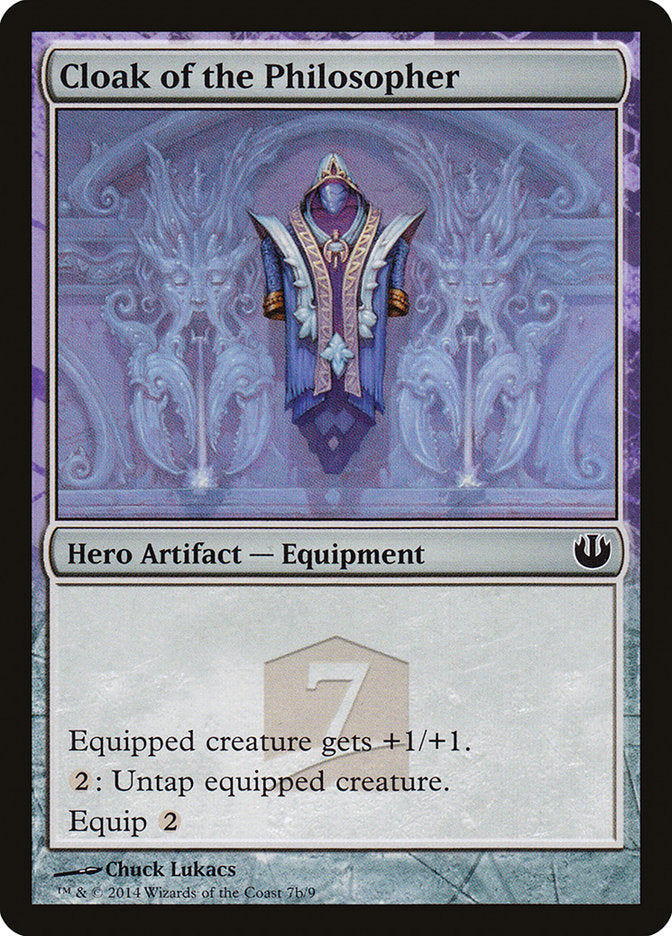Cloak of the Philosopher [Journey into Nyx Hero's Path] Magic: The Gathering