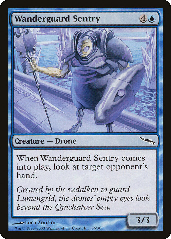 Wanderguard Sentry [Mirrodin] Magic: The Gathering