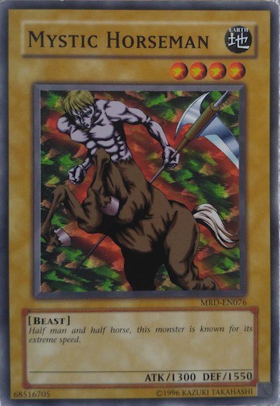 Mystic Horseman [MRD-EN076] Common Yu-Gi-Oh!