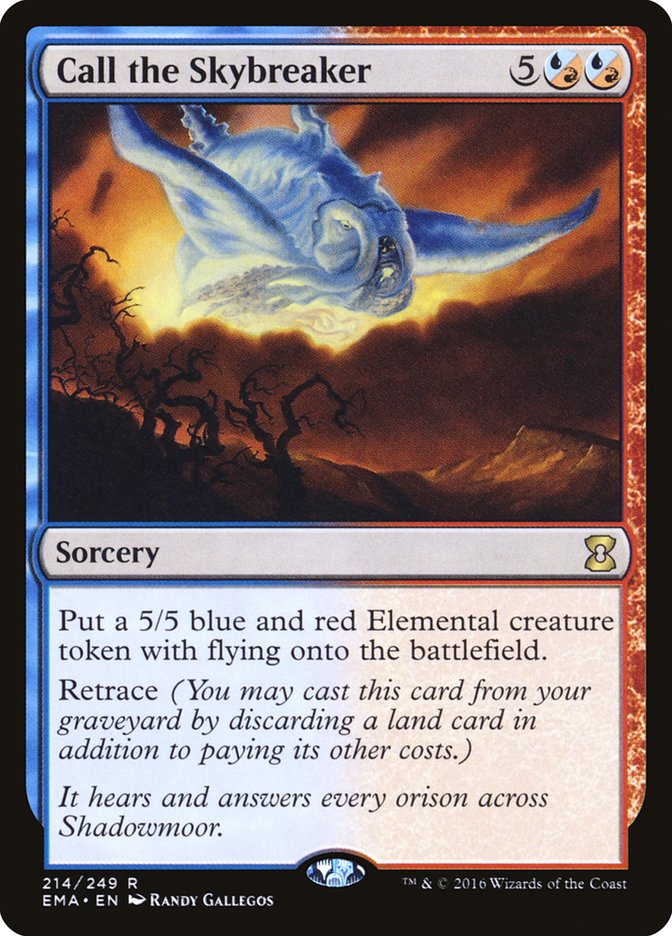Call the Skybreaker [Eternal Masters] Magic: The Gathering