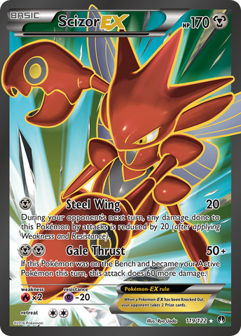 Scizor EX (119/122) [XY: BREAKpoint] Pokémon