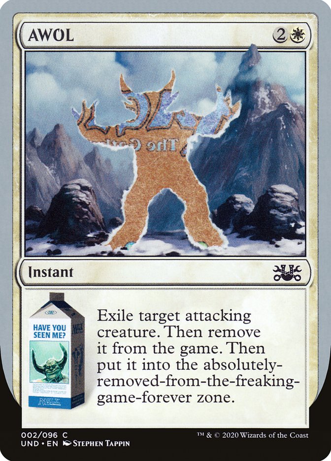 AWOL [Unsanctioned] Magic: The Gathering