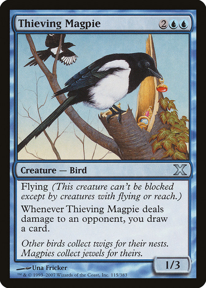 Thieving Magpie [Tenth Edition] Magic: The Gathering