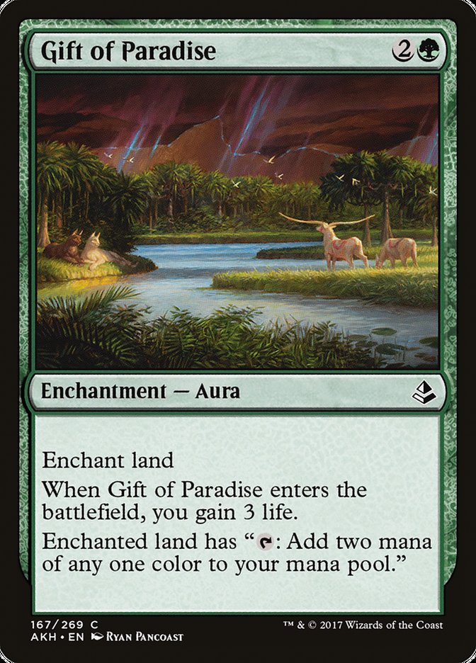 Gift of Paradise [Amonkhet] Magic: The Gathering