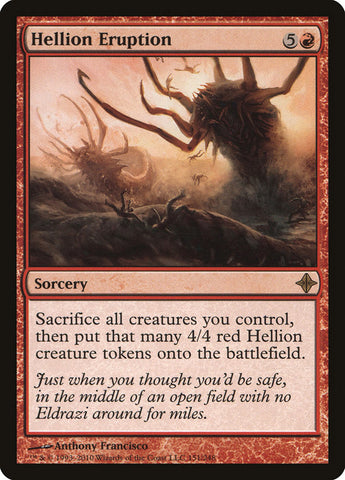 Hellion Eruption [Rise of the Eldrazi] Magic: The Gathering
