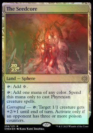 The Seedcore [Phyrexia: All Will Be One Prerelease Promos] Magic: The Gathering