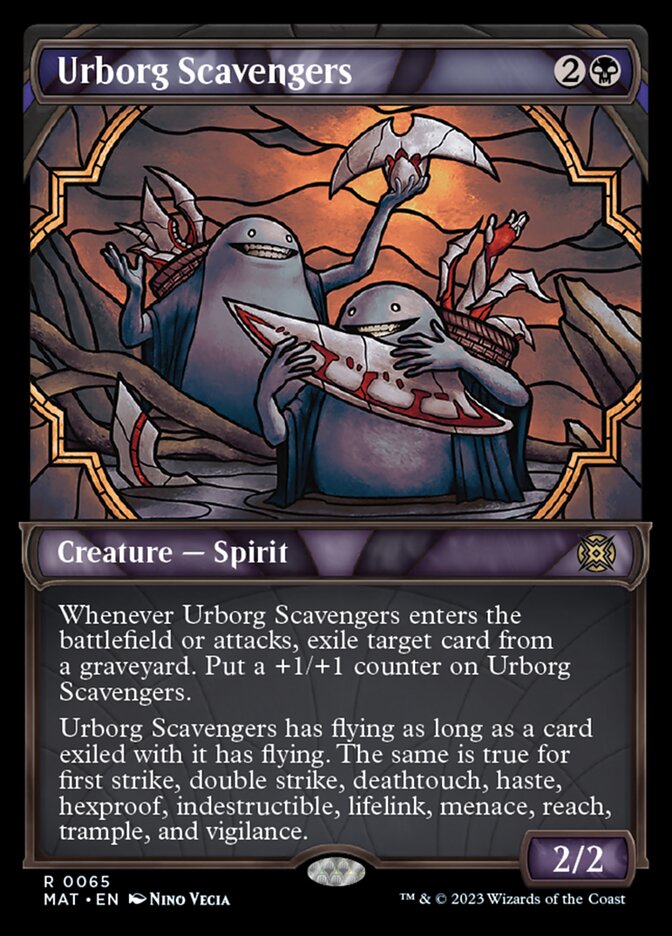 Urborg Scavengers (Showcase) [March of the Machine: The Aftermath] Magic: The Gathering