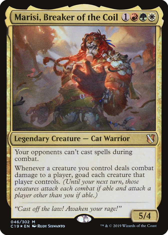 Marisi, Breaker of the Coil [Commander 2019] Magic: The Gathering