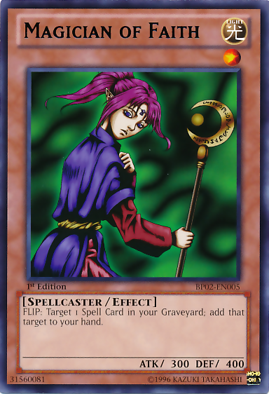 Magician of Faith [BP02-EN005] Rare Yu-Gi-Oh!