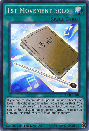 1st Movement Solo (SE) [NECH-ENS10] Super Rare Yu-Gi-Oh!