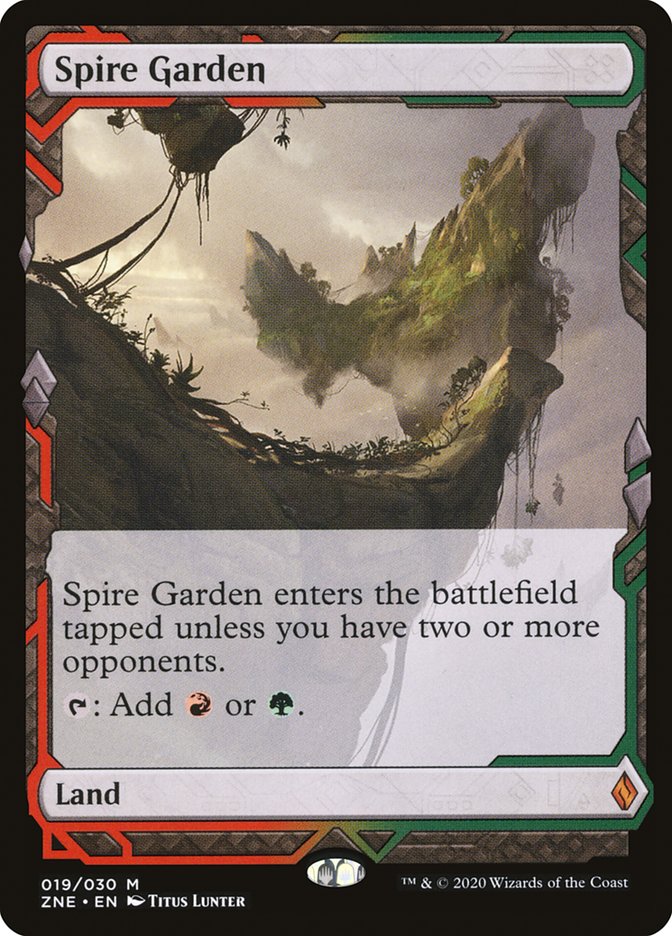 Spire Garden (Expeditions) [Zendikar Rising Expeditions] Magic: The Gathering