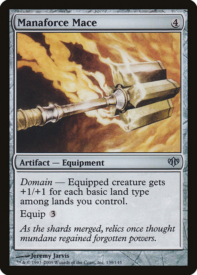Manaforce Mace [Conflux] Magic: The Gathering