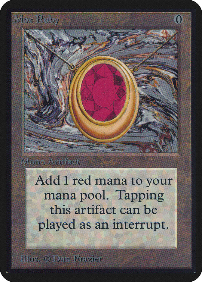 Mox Ruby [Alpha Edition] Magic: The Gathering