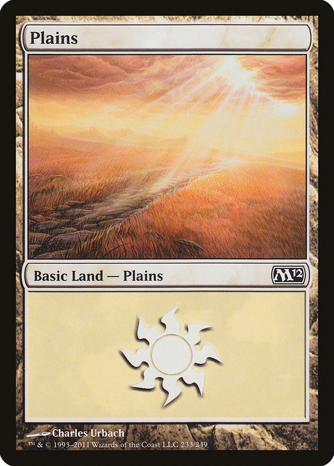 Plains (233) [Magic 2012] Magic: The Gathering