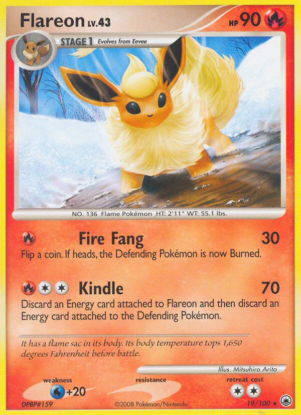 Flareon (19/100) [Diamond & Pearl: Majestic Dawn] Pokémon
