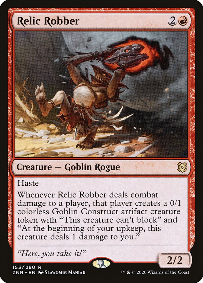 Relic Robber [Zendikar Rising] Magic: The Gathering