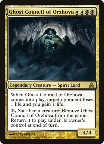 Ghost Council of Orzhova [Guildpact] Magic: The Gathering