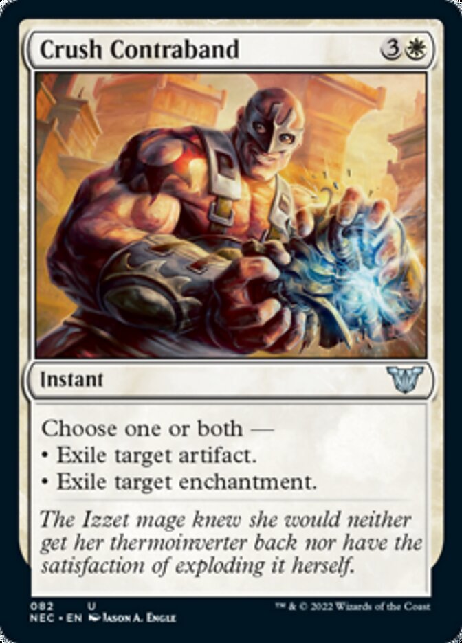 Crush Contraband [Kamigawa: Neon Dynasty Commander] Magic: The Gathering