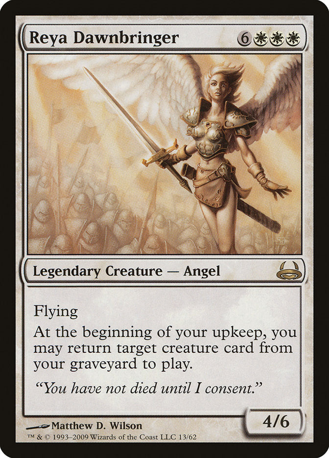 Reya Dawnbringer [Duel Decks: Divine vs. Demonic] Magic: The Gathering