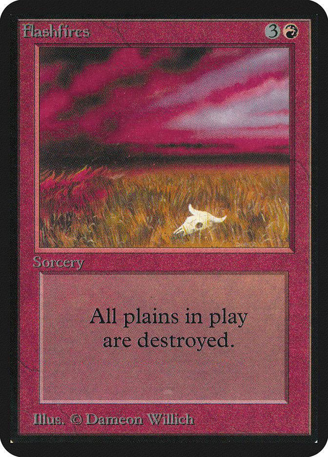 Flashfires [Alpha Edition] Magic: The Gathering