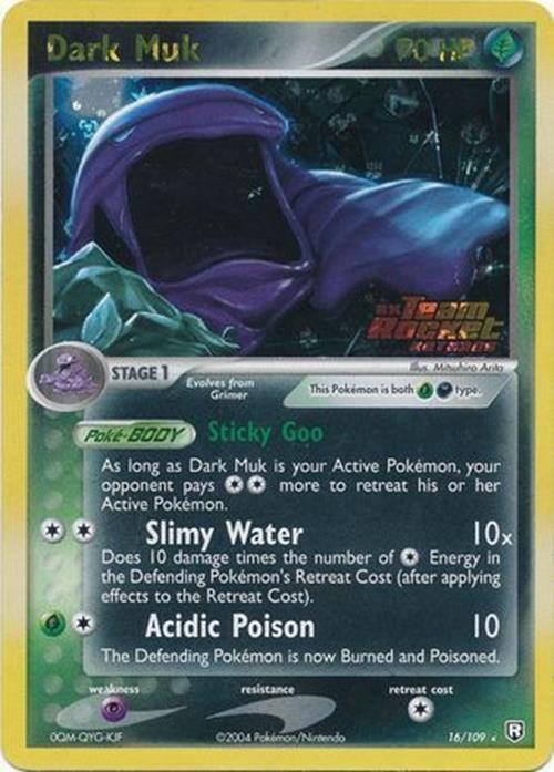 Dark Muk (16/109) (Stamped) [EX: Team Rocket Returns] Pokémon