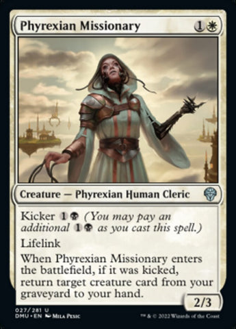Phyrexian Missionary [Dominaria United] Magic: The Gathering