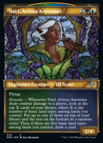 Nael, Avizoa Aeronaut (Showcase) [Dominaria United] Magic: The Gathering