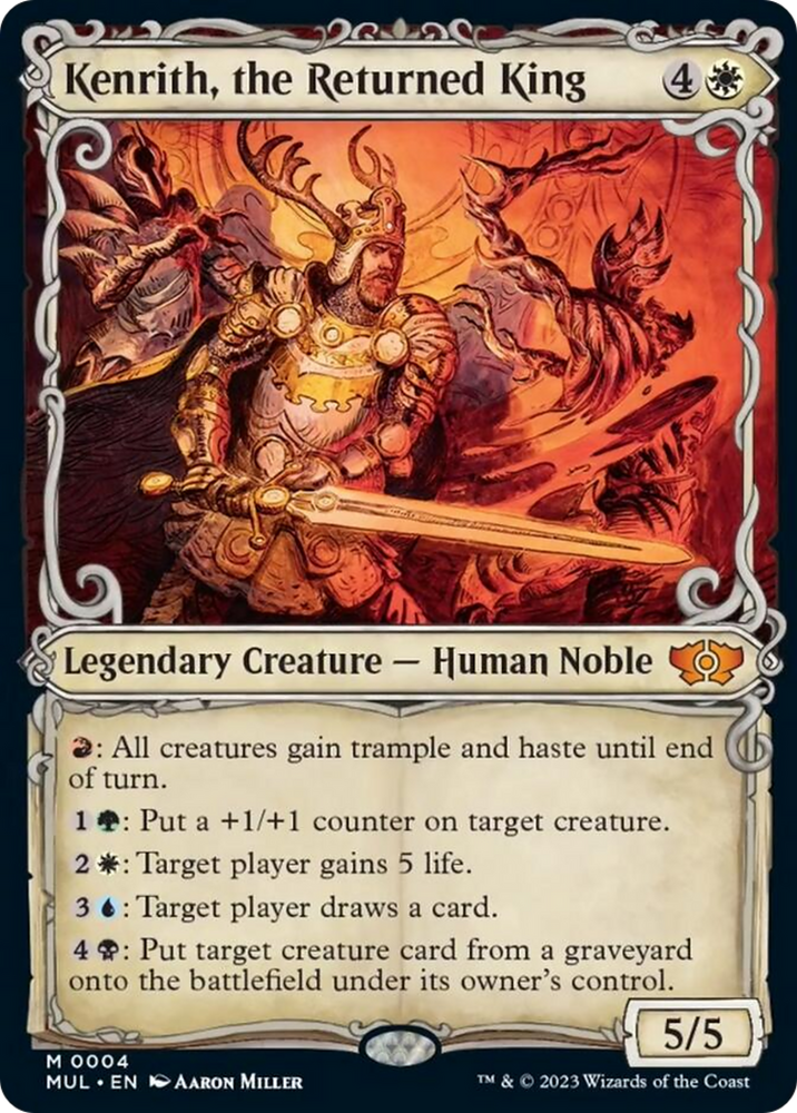 Kenrith, the Returned King [Multiverse Legends] Magic: The Gathering