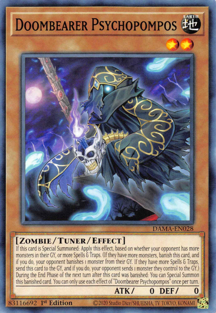 Doombearer Psychopompos [DAMA-EN028] Common Yu-Gi-Oh!