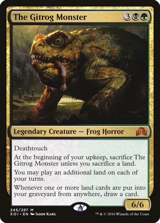 The Gitrog Monster [Shadows over Innistrad] Magic: The Gathering