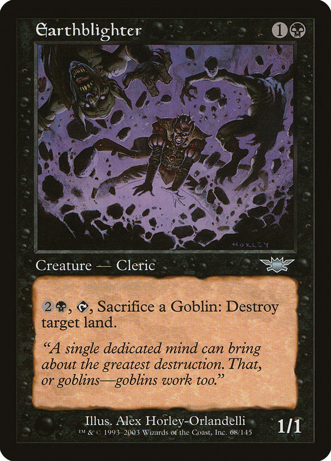 Earthblighter [Legions] Magic: The Gathering