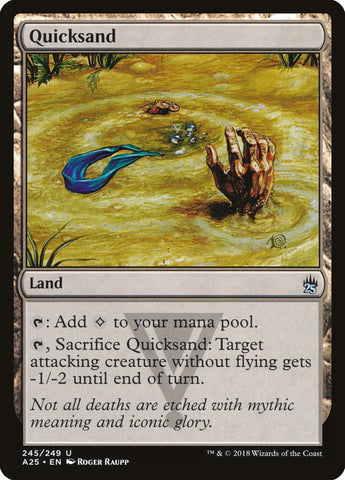 Quicksand [Masters 25] Magic: The Gathering