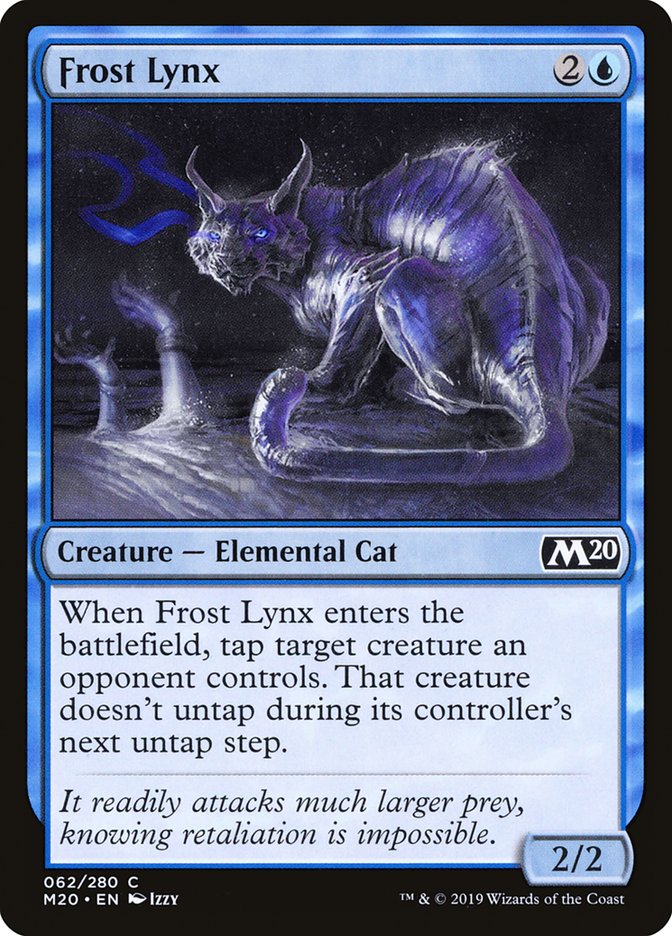 Frost Lynx [Core Set 2020] Magic: The Gathering
