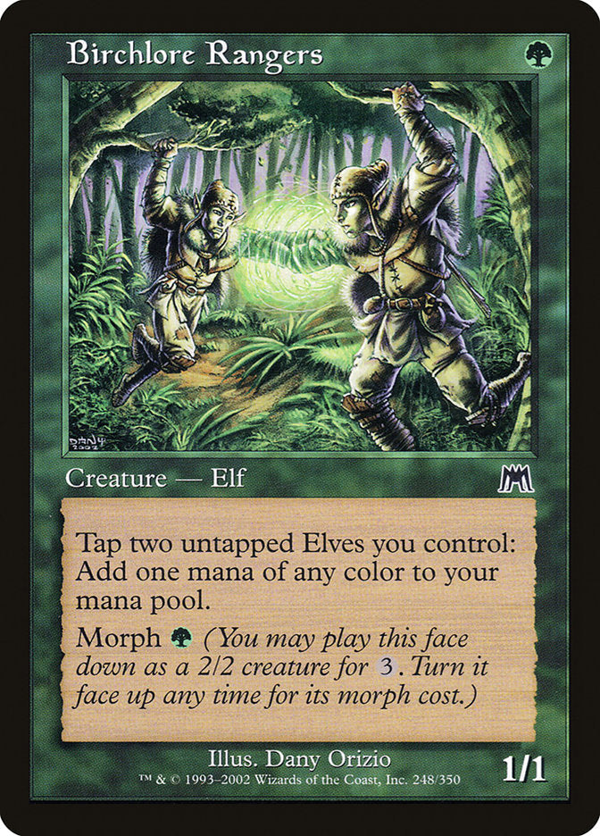 Birchlore Rangers [Onslaught] Magic: The Gathering