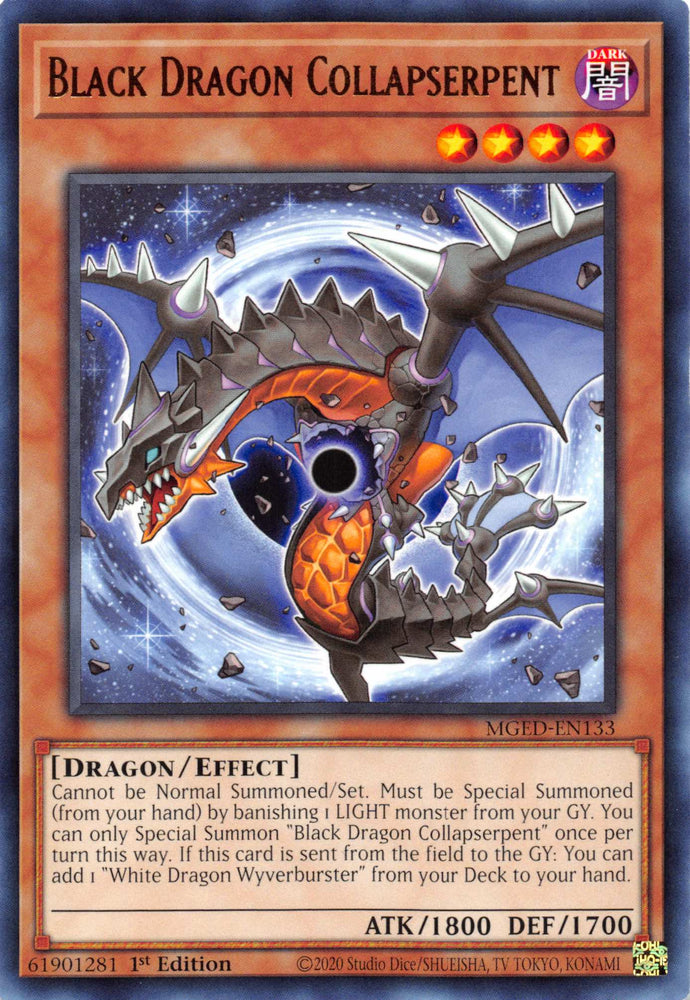 Black Dragon Collapserpent [MGED-EN133] Rare Yu-Gi-Oh!