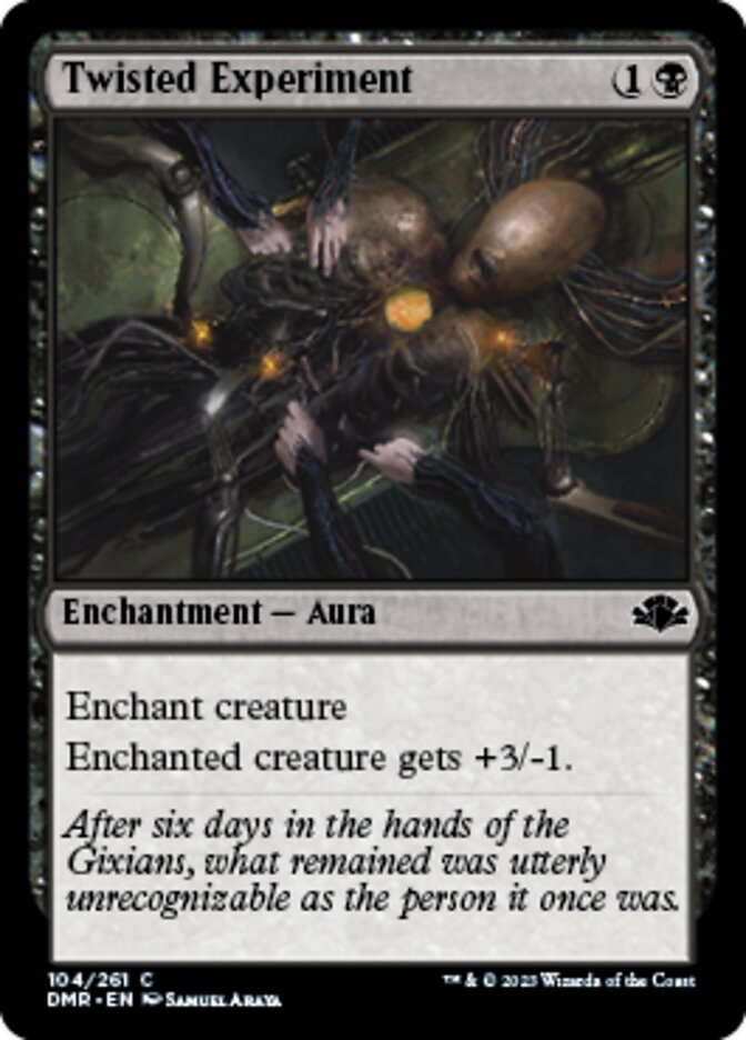 Twisted Experiment [Dominaria Remastered] Magic: The Gathering